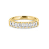9 Half Emerald Eternity Ring - ZIZOV DIAMONDS