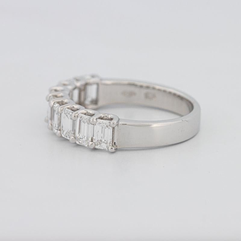 9 Half Emerald Eternity Ring - ZIZOV DIAMONDS