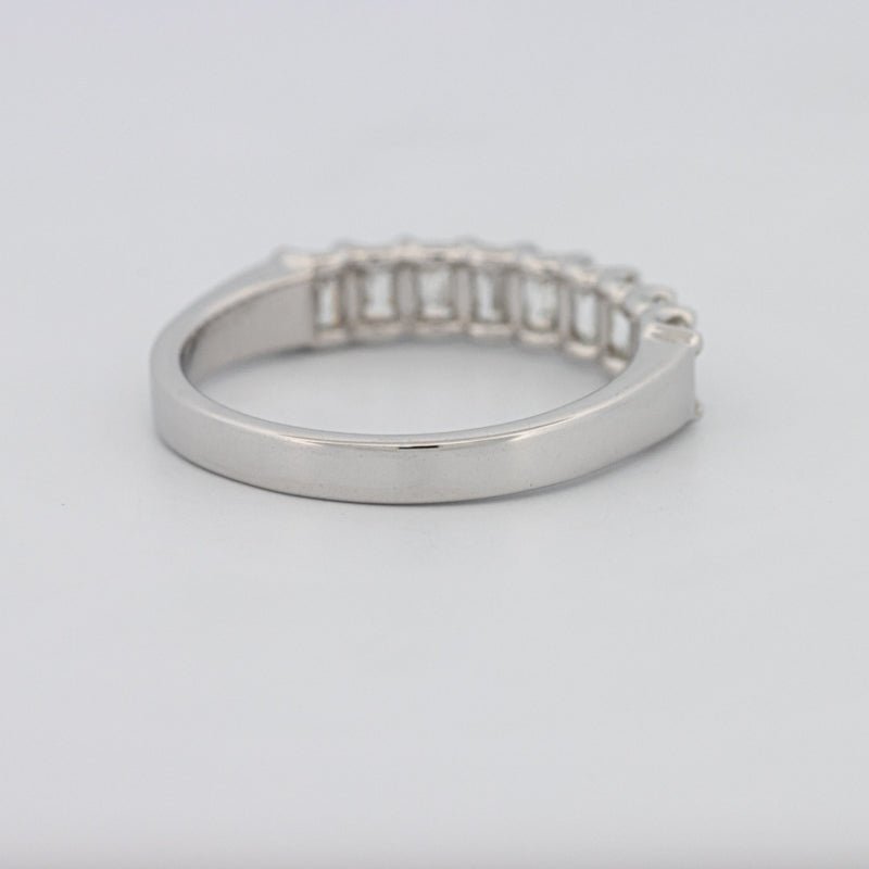 9 Half Emerald Eternity Ring - ZIZOV DIAMONDS