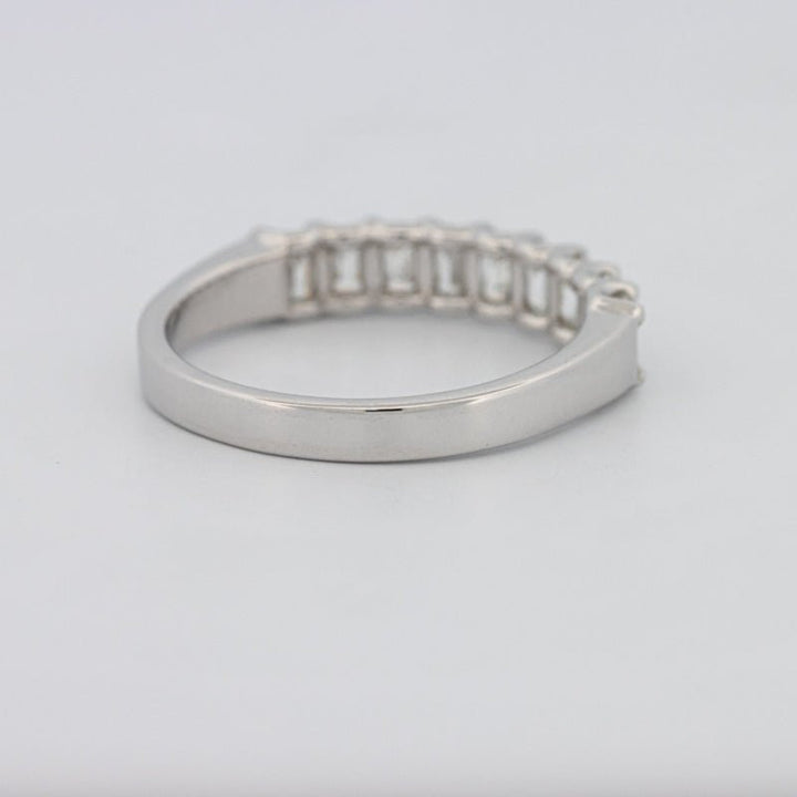 9 Half Emerald Eternity Ring - ZIZOV DIAMONDS