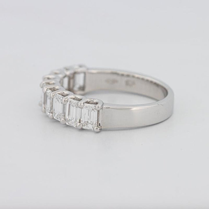 9 Half Emerald Eternity Ring - ZIZOV DIAMONDS