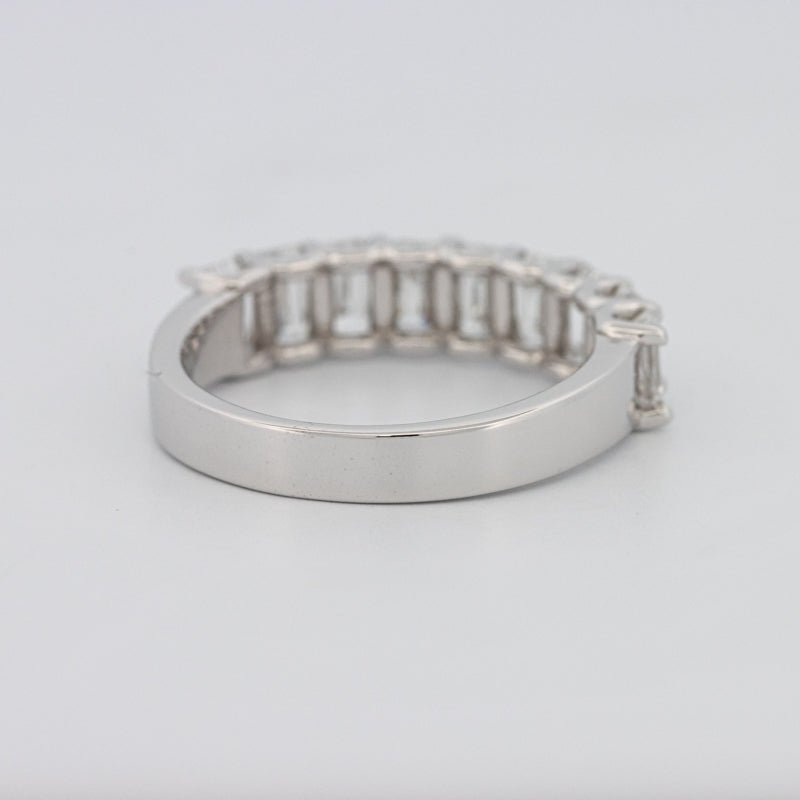 9 Half Emerald Eternity Ring - ZIZOV DIAMONDS