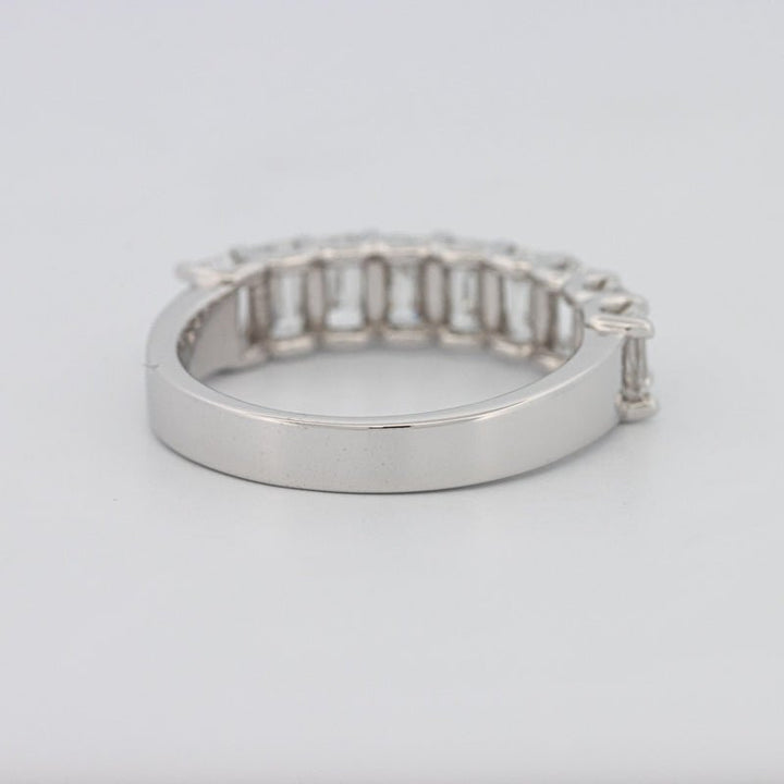 9 Half Emerald Eternity Ring - ZIZOV DIAMONDS