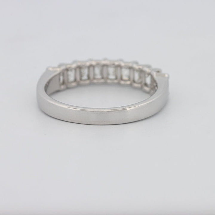 9 Half Emerald Eternity Ring - ZIZOV DIAMONDS