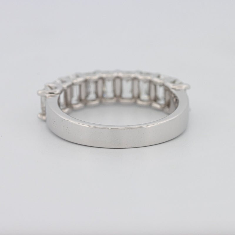 9 Half Emerald Eternity Ring - ZIZOV DIAMONDS