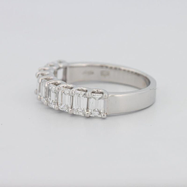 9 Half Emerald Eternity Ring - ZIZOV DIAMONDS