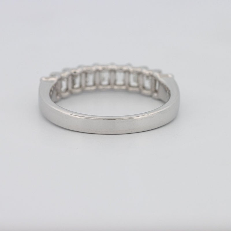 9 Half Emerald Eternity Ring - ZIZOV DIAMONDS