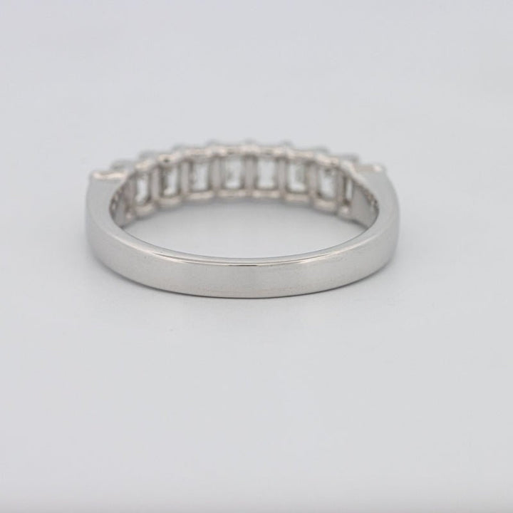 9 Half Emerald Eternity Ring - ZIZOV DIAMONDS