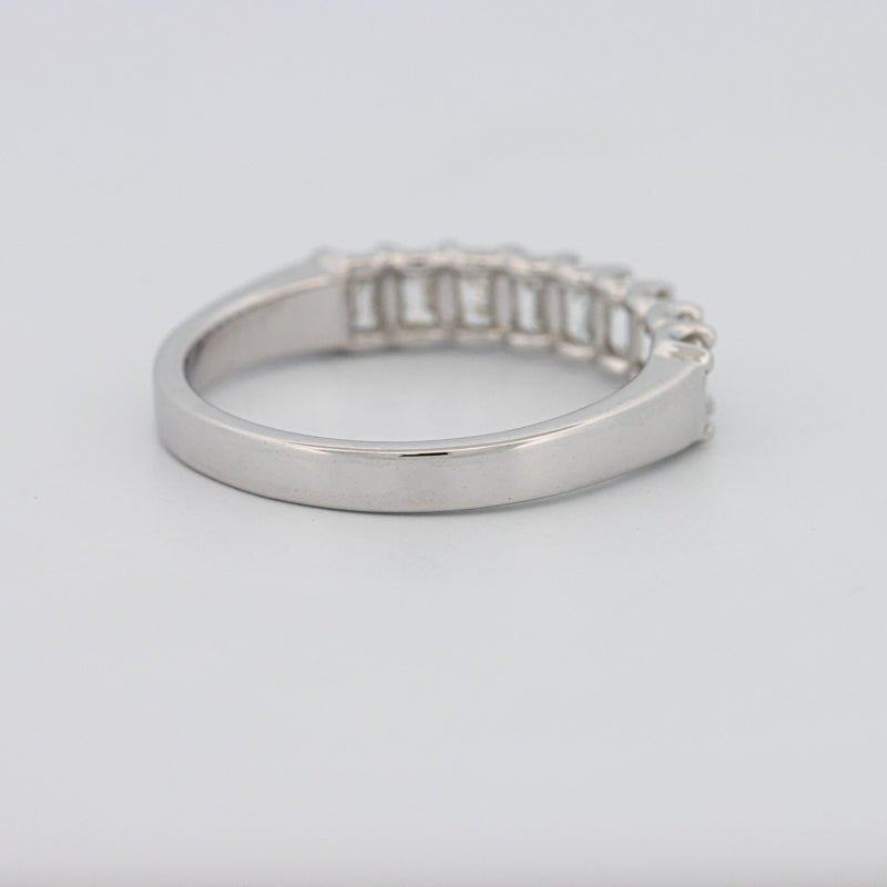 9 Half Emerald Eternity Ring - ZIZOV DIAMONDS