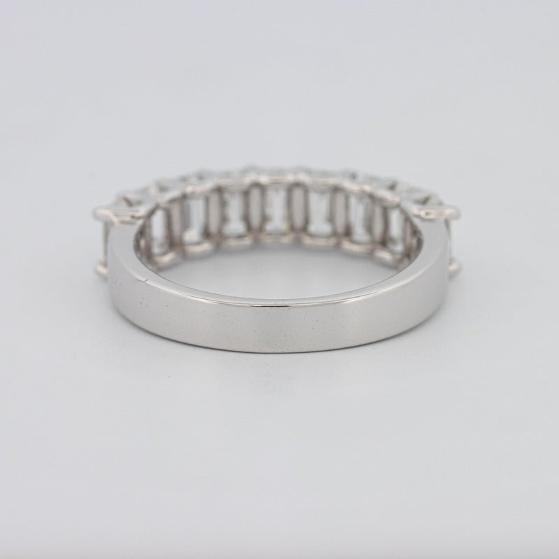 9 Half Emerald Eternity Ring - ZIZOV DIAMONDS