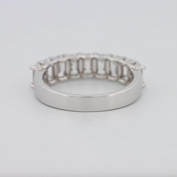 9 Half Emerald Eternity Ring - ZIZOV DIAMONDS