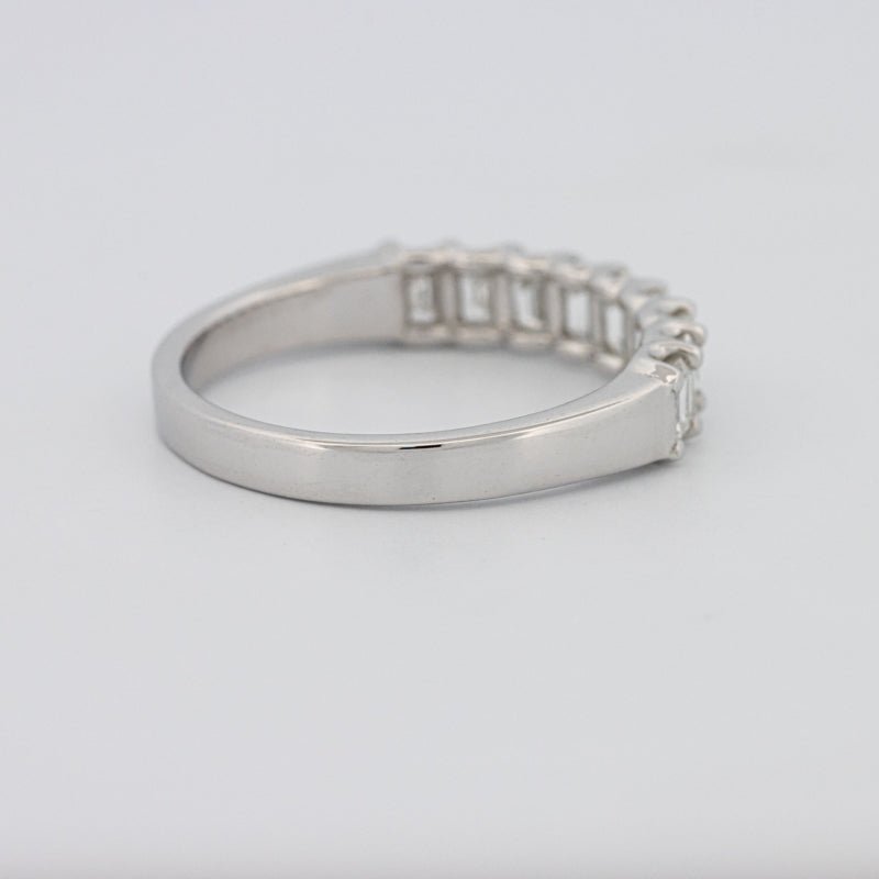 9 Half Emerald Eternity Ring - ZIZOV DIAMONDS