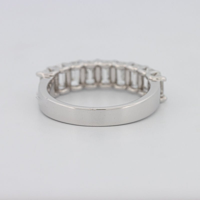 9 Half Emerald Eternity Ring - ZIZOV DIAMONDS