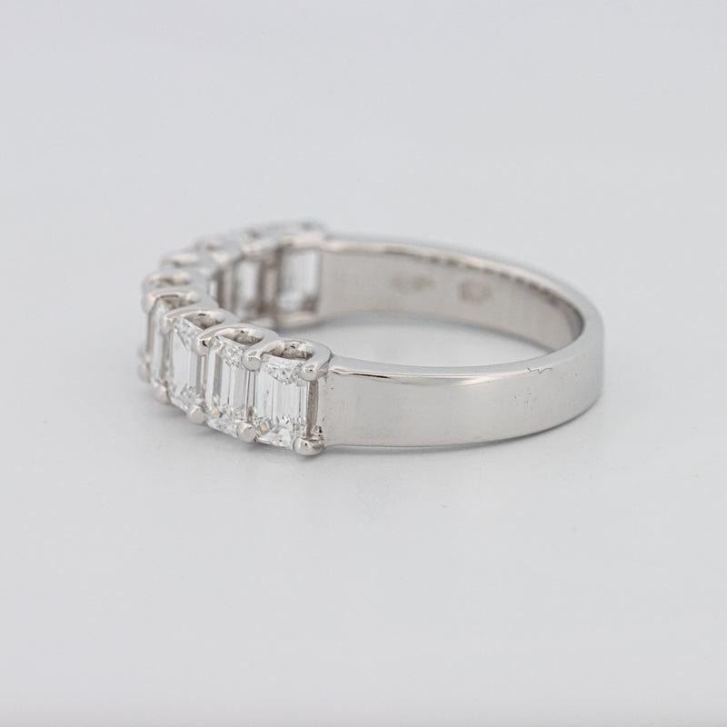 9 Half Emerald Eternity Ring - ZIZOV DIAMONDS