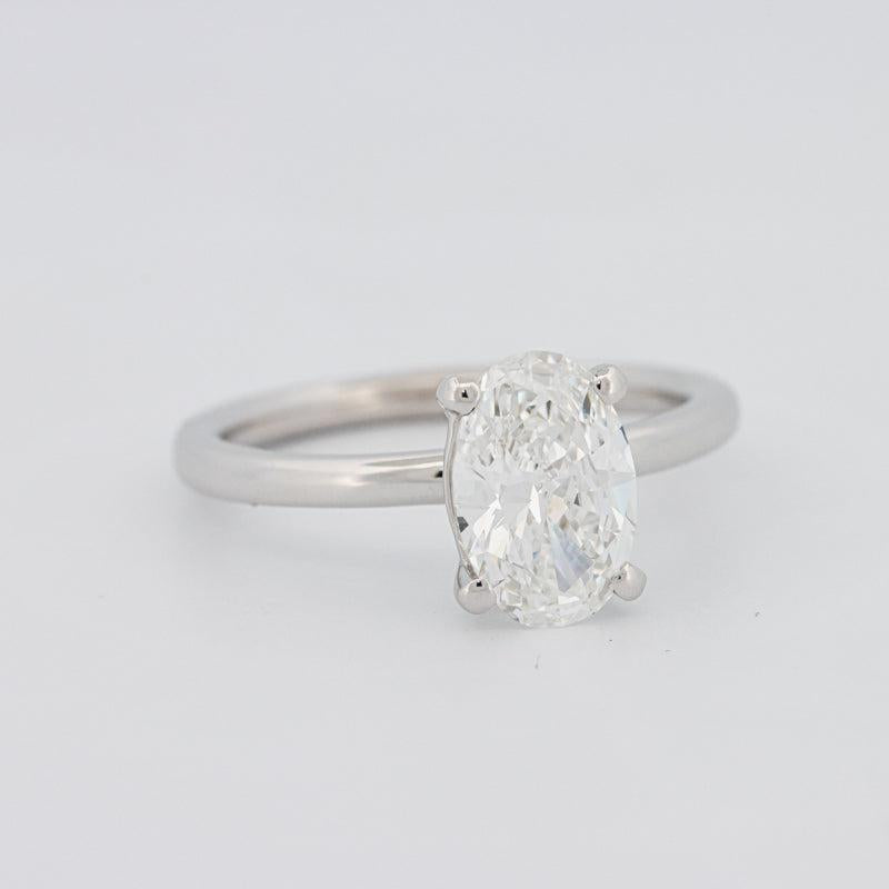 Classic Oval Solitaire Ring