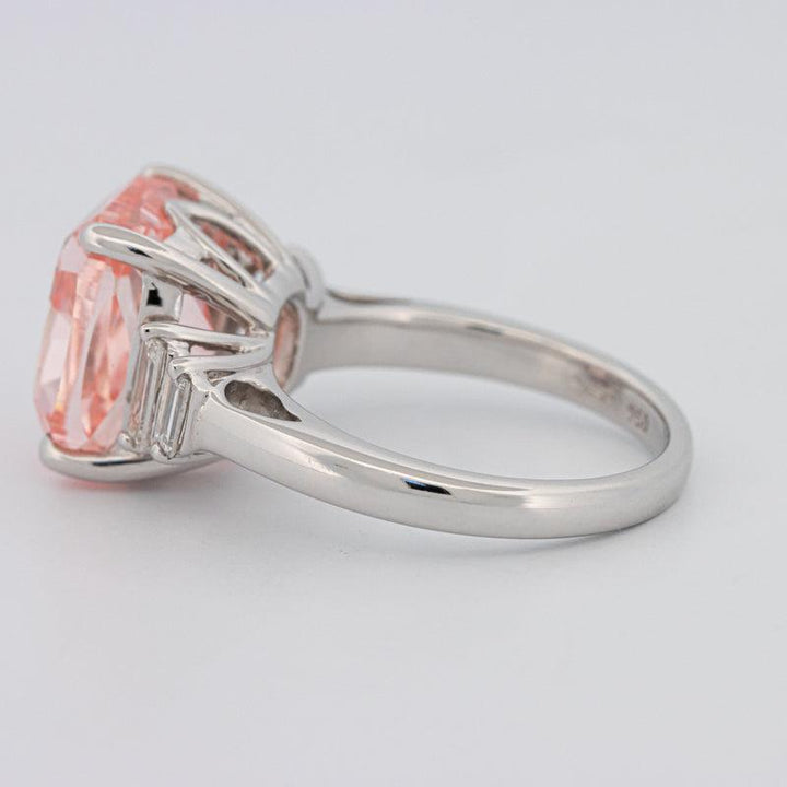 Cushion Cut Pink Diamond Ring