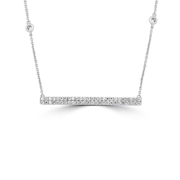 Diamant-„Bar“-Halskette