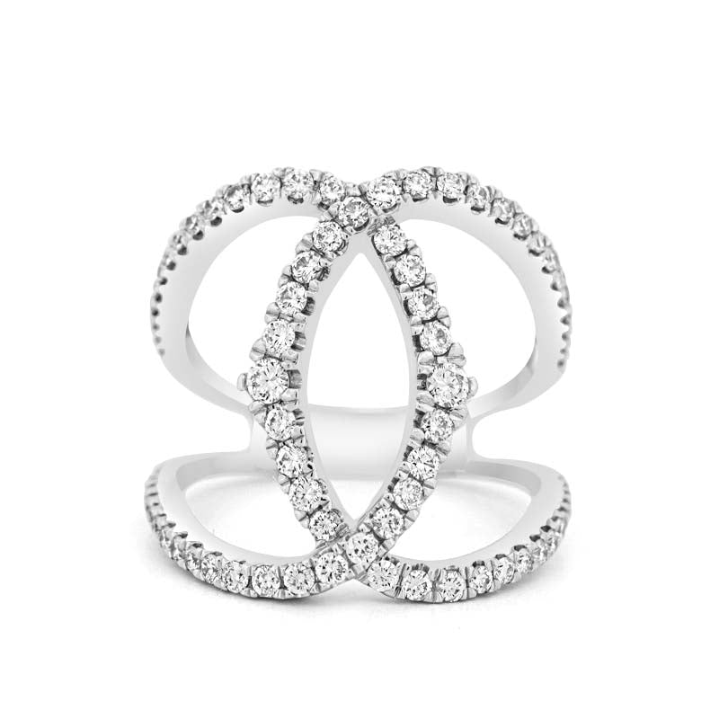Diamanten "Fusion"-ring