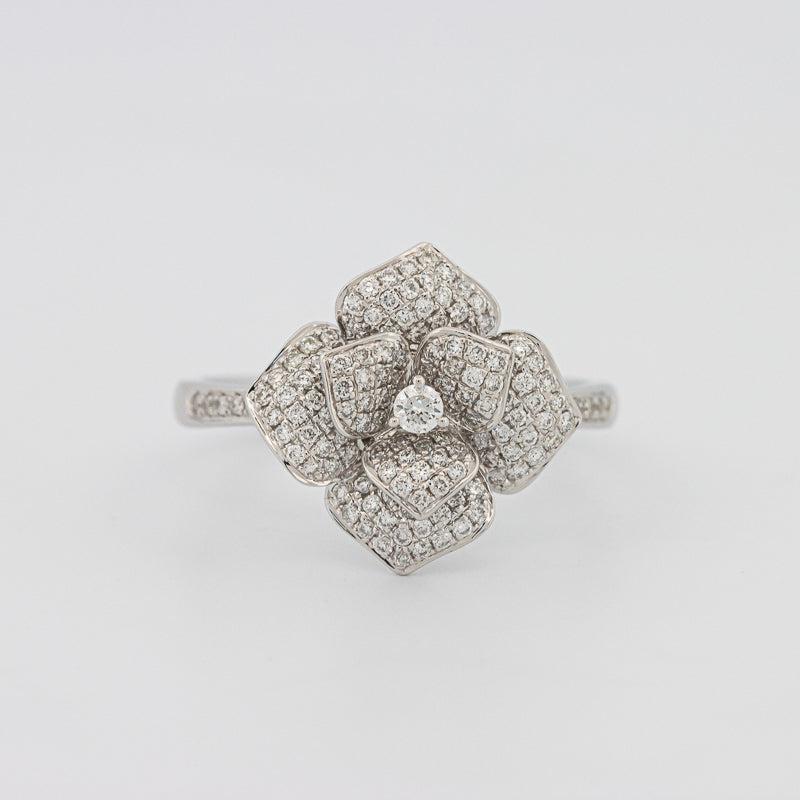 Flowerpower diamanten ring