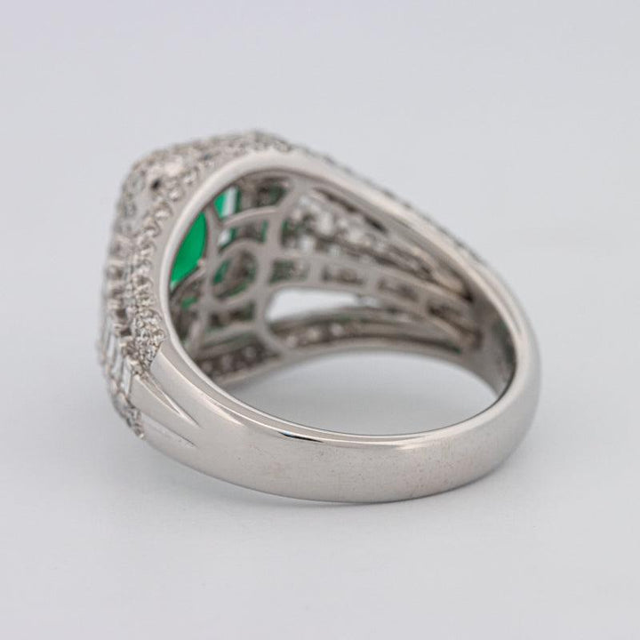 Harper Green Emerald Ring