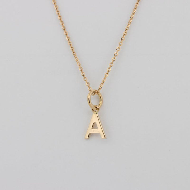 Initial "A" Pendant (small)