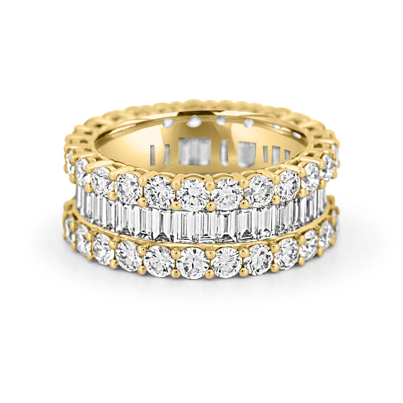 Diamanten ring "Panoplie".
