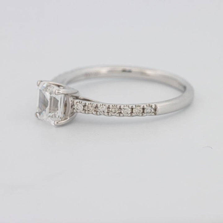 Square Radiant Solitaire Ring