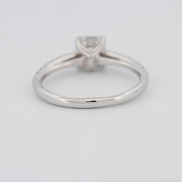 Square Radiant Solitaire Ring