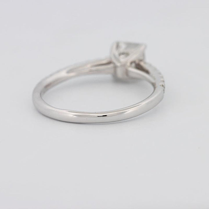 Square Radiant Solitaire Ring