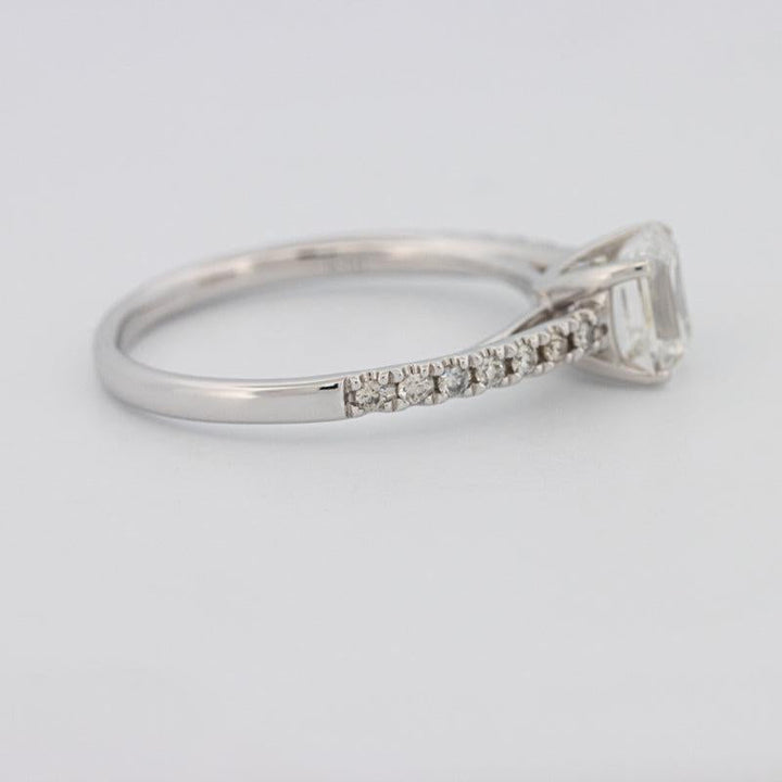 Square Radiant Solitaire Ring