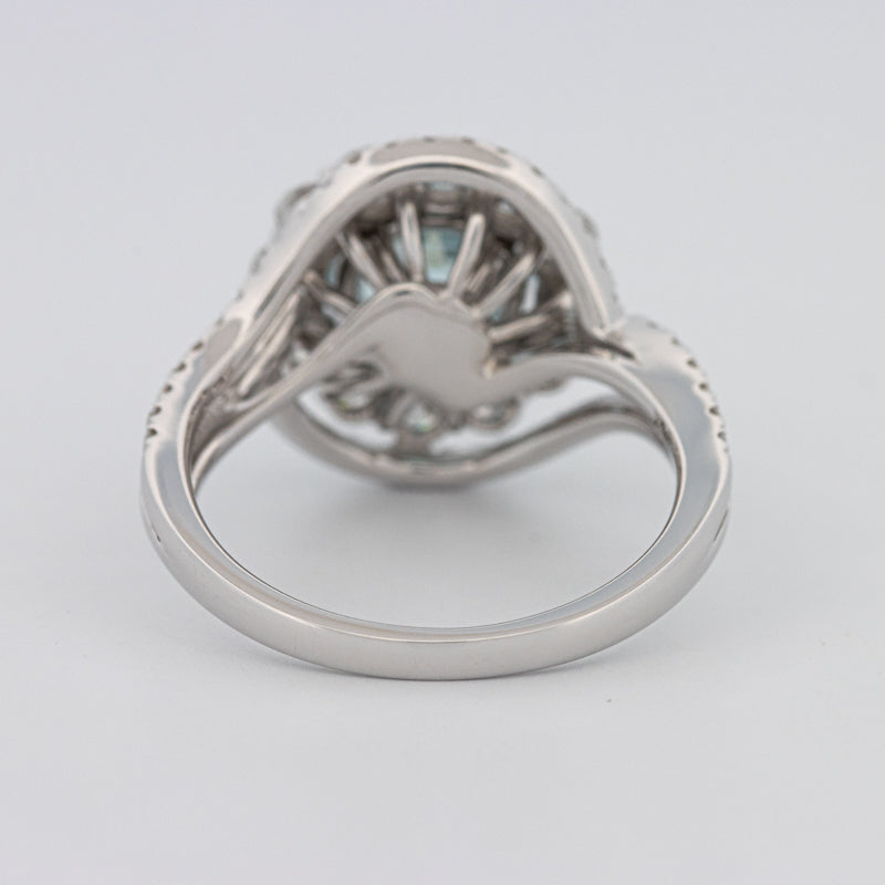 Aquamarine "Saturn" Ring - ZIZOV DIAMONDS