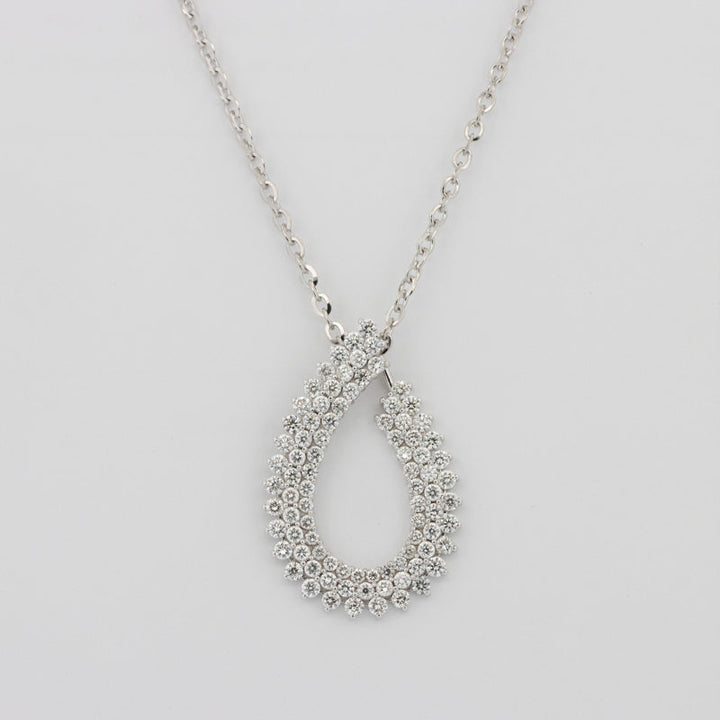 "Laurel" Diamond Pendant