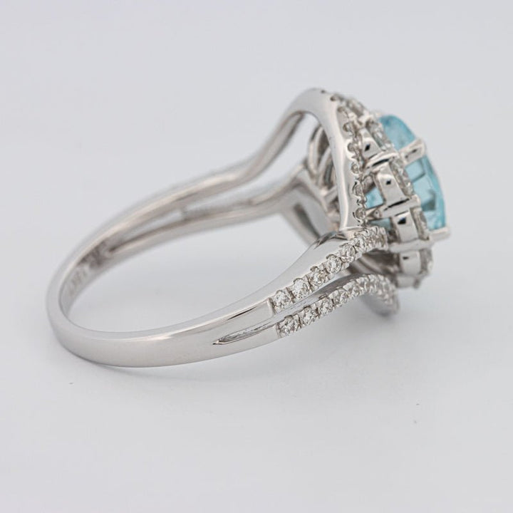 Aquamarine "Saturn" Ring - ZIZOV DIAMONDS