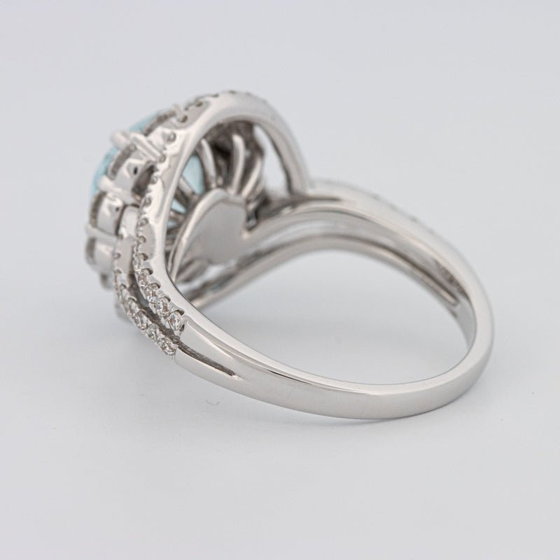 Aquamarine "Saturn" Ring - ZIZOV DIAMONDS