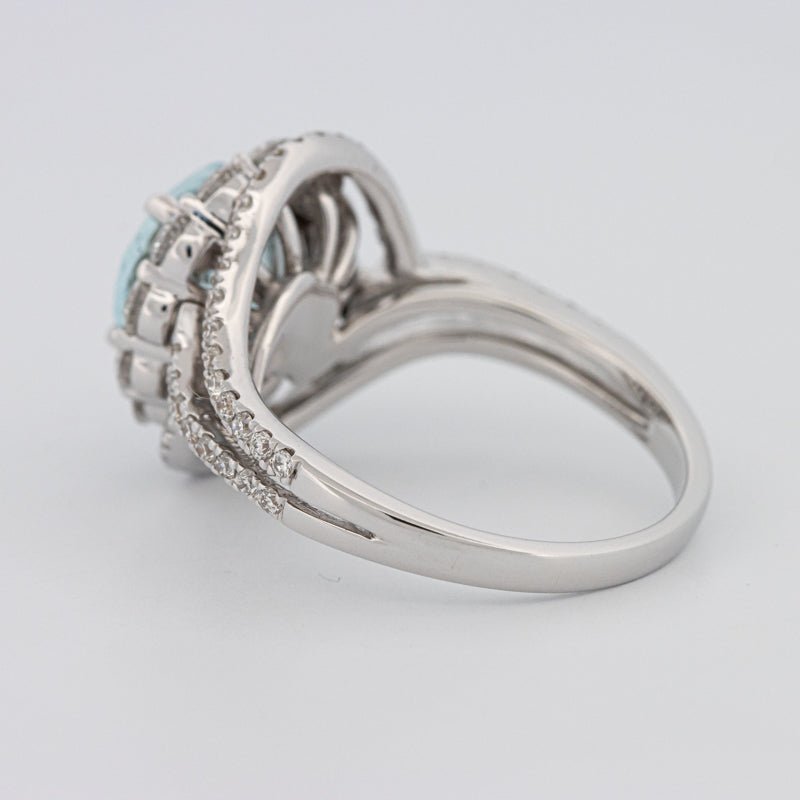 Aquamarine "Saturn" Ring - ZIZOV DIAMONDS