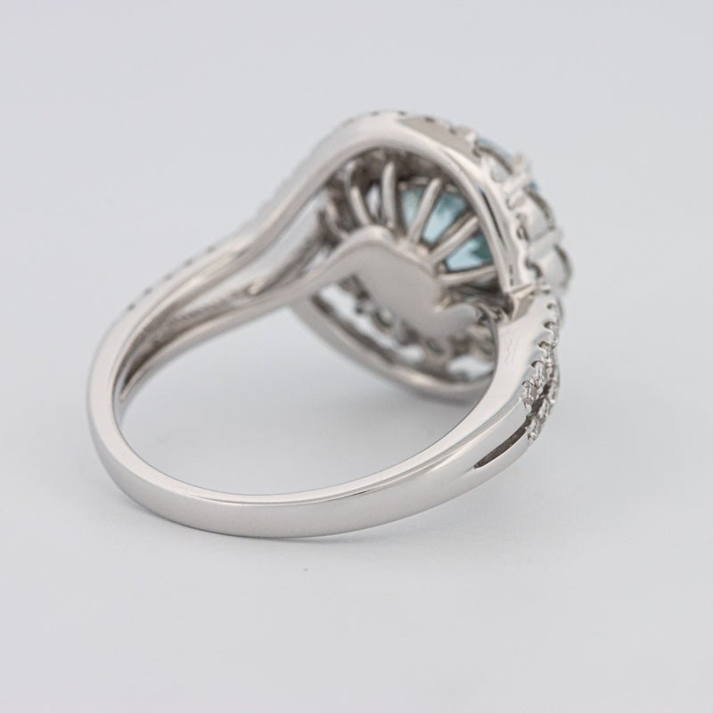 Aquamarine "Saturn" Ring - ZIZOV DIAMONDS