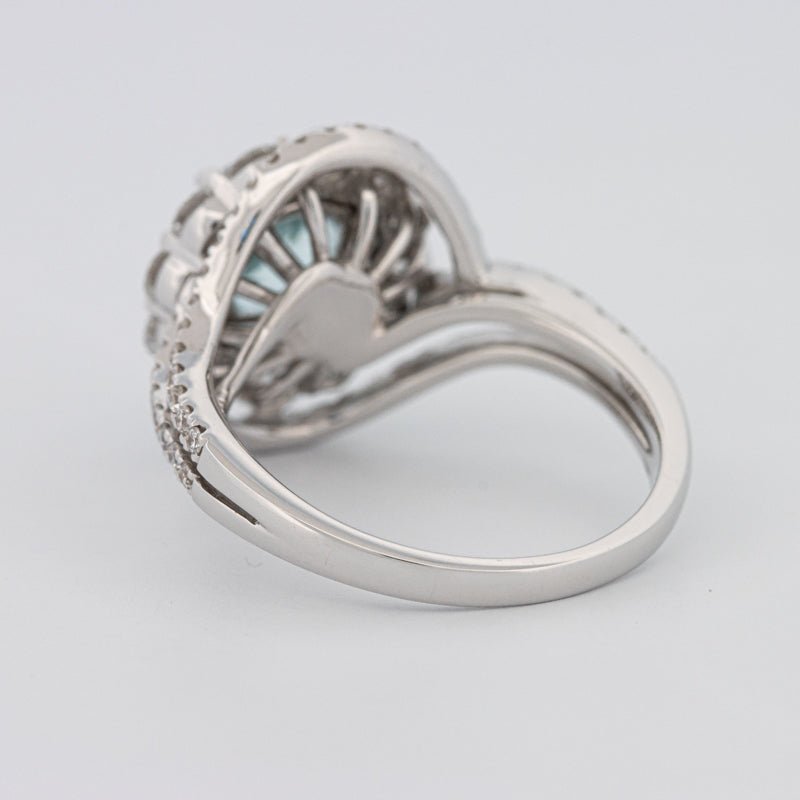 Aquamarine "Saturn" Ring - ZIZOV DIAMONDS