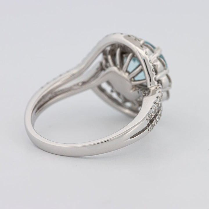 Aquamarine "Saturn" Ring - ZIZOV DIAMONDS