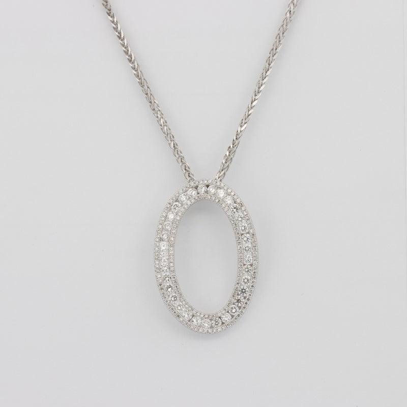 "Aurora" Diamond Pendant - ZIZOV DIAMONDS