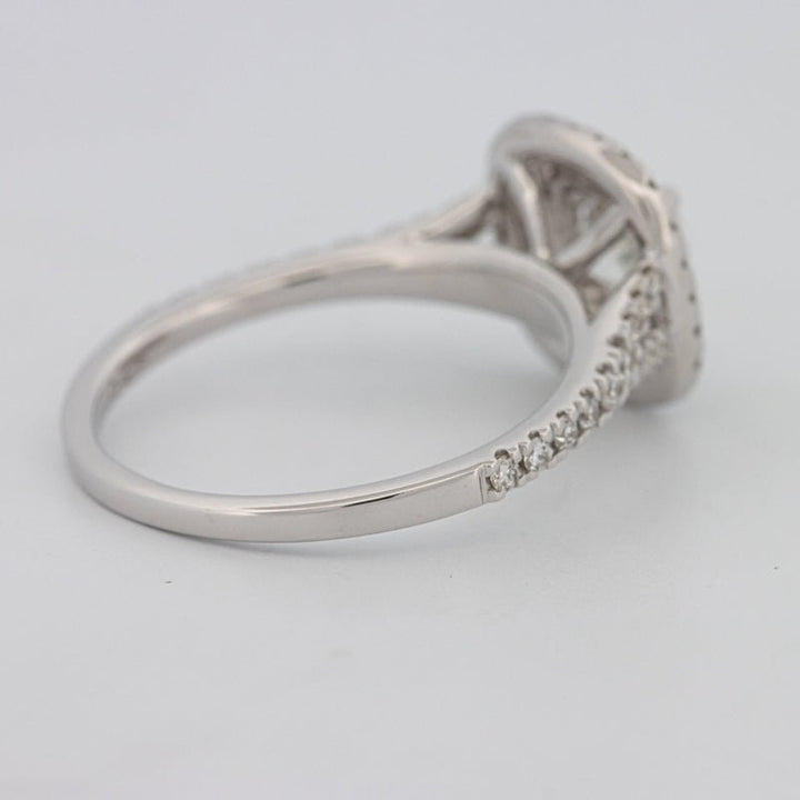 "Bella" Halo Solitaire (medium) - ZIZOV DIAMONDS