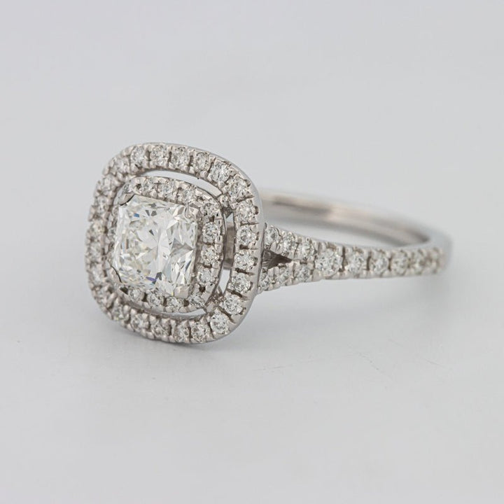 "Bella" Halo Solitaire (medium) - ZIZOV DIAMONDS