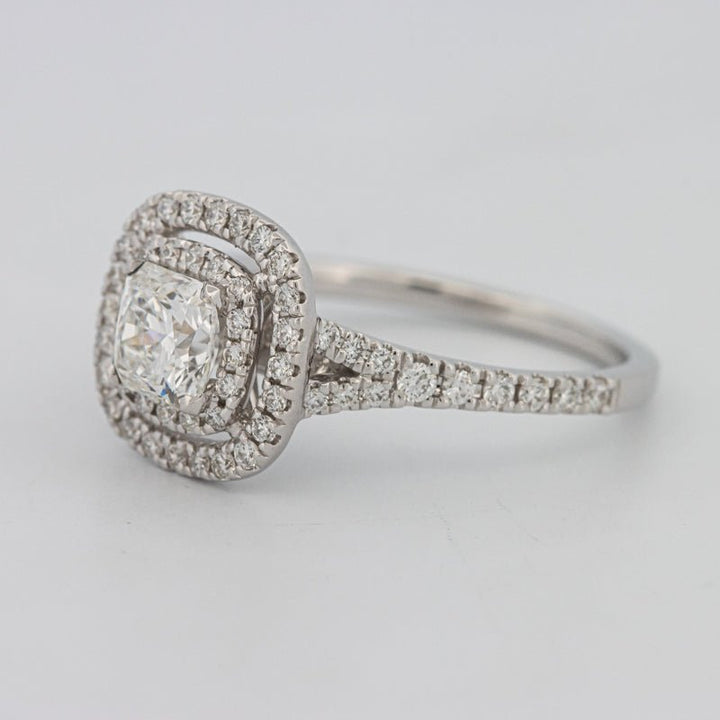 "Bella" Halo Solitaire (medium) - ZIZOV DIAMONDS