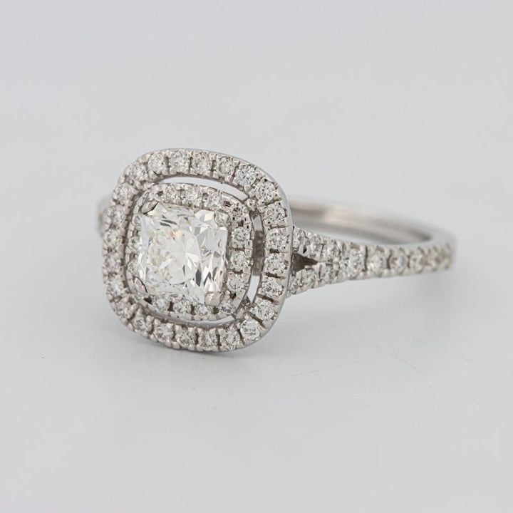 "Bella" Halo Solitaire (medium) - ZIZOV DIAMONDS
