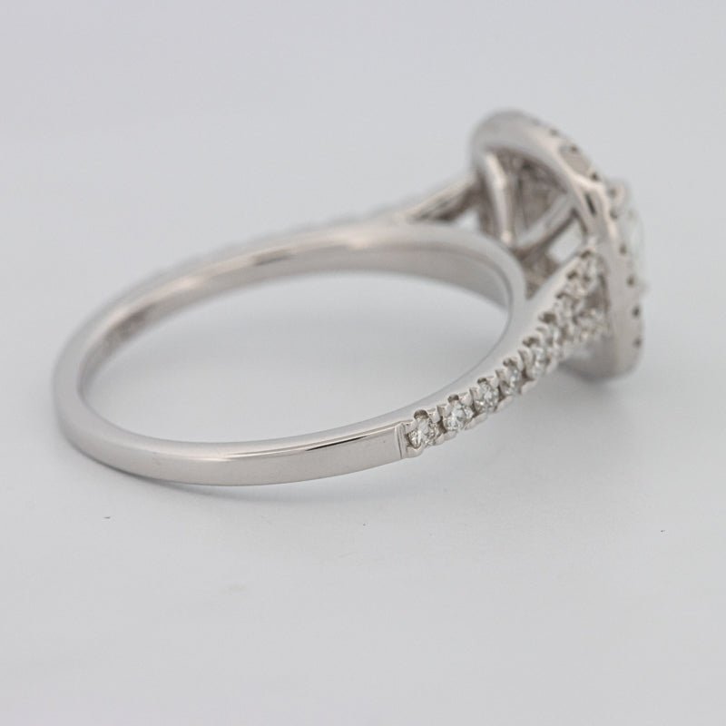 "Bella" Halo Solitaire (medium) - ZIZOV DIAMONDS