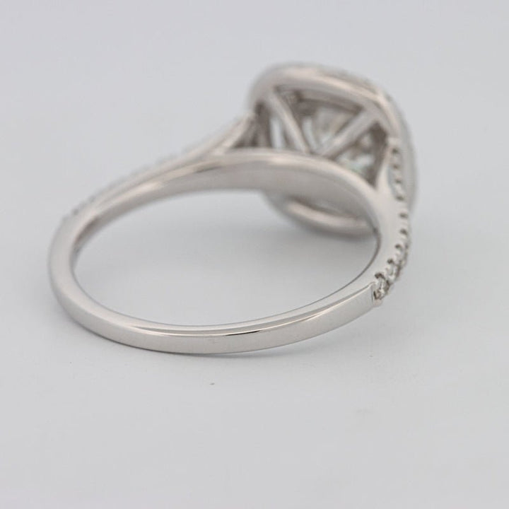 "Bella" Halo Solitaire (medium) - ZIZOV DIAMONDS