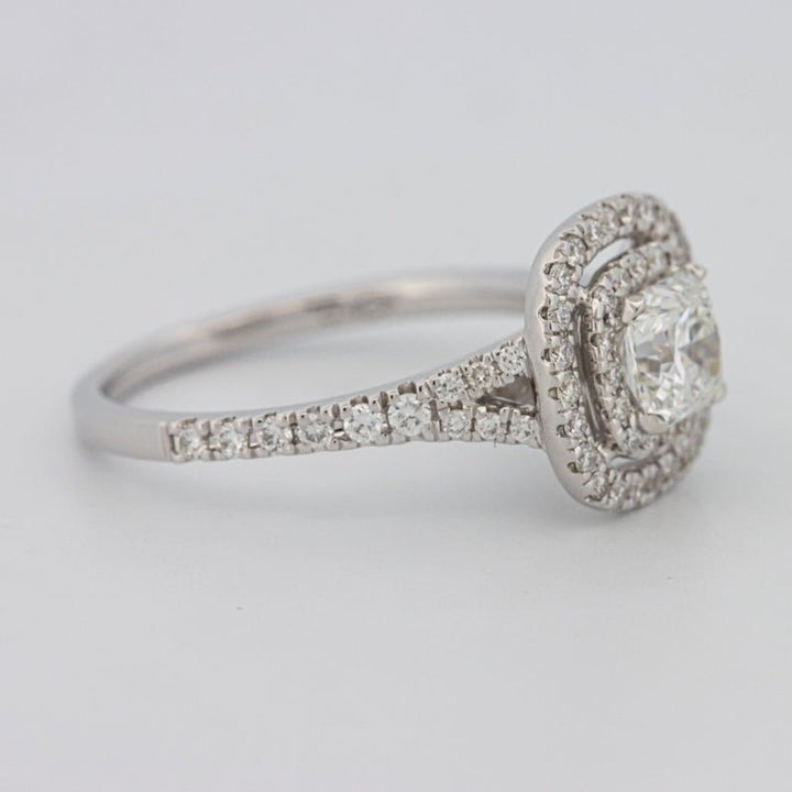 "Bella" Halo Solitaire (medium) - ZIZOV DIAMONDS