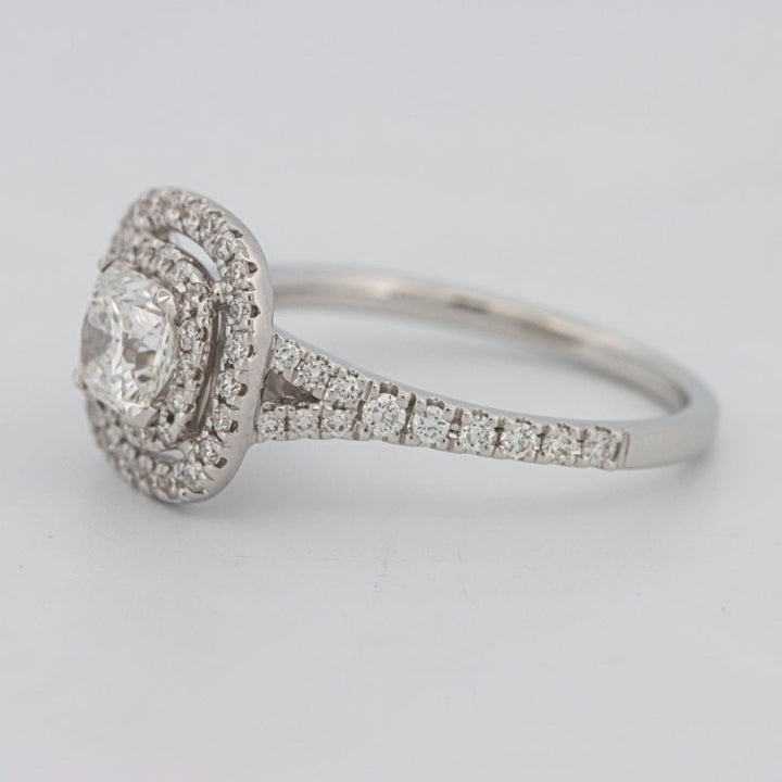 "Bella" Halo Solitaire (medium) - ZIZOV DIAMONDS
