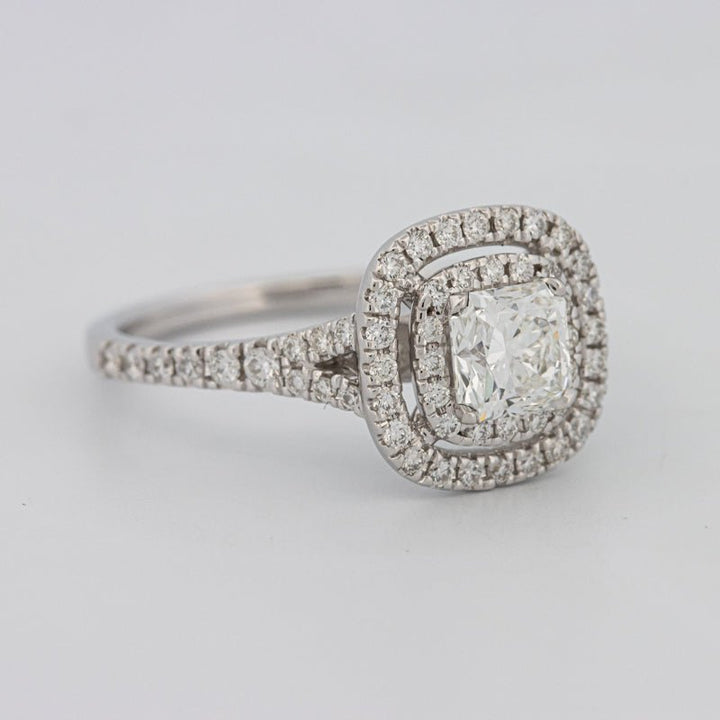 "Bella" Halo Solitaire (medium) - ZIZOV DIAMONDS