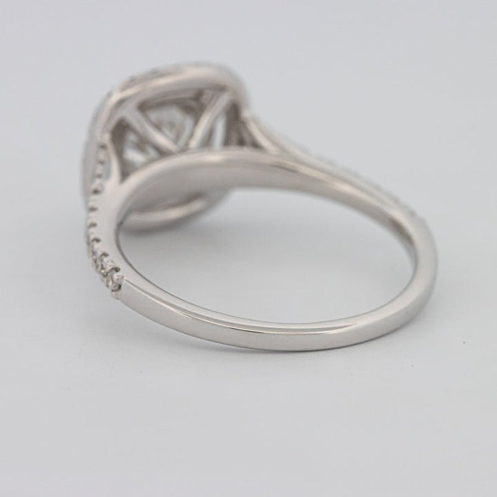 "Bella" Halo Solitaire (medium) - ZIZOV DIAMONDS