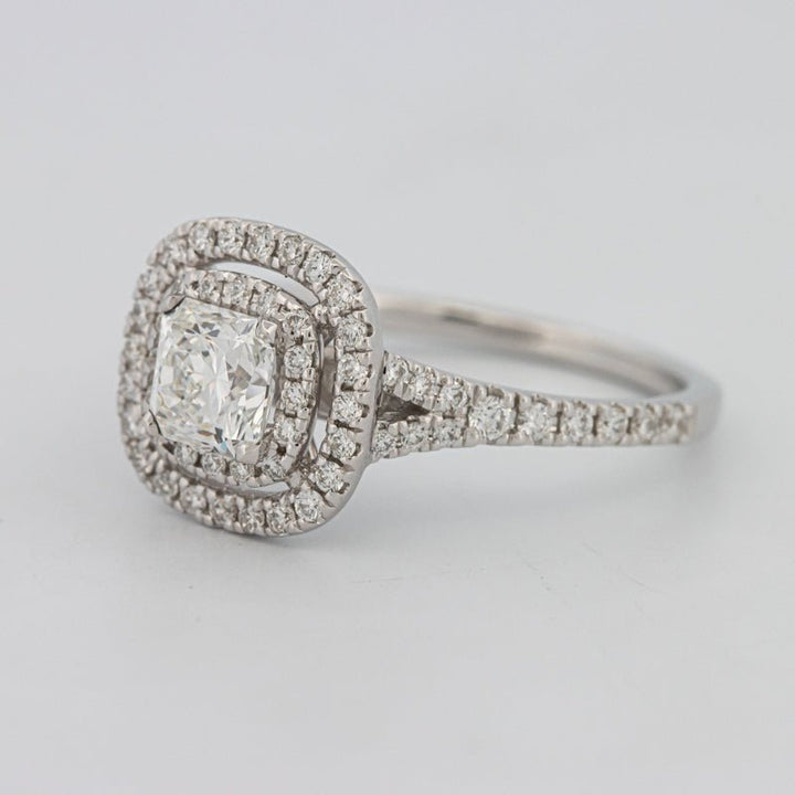 "Bella" Halo Solitaire (medium) - ZIZOV DIAMONDS